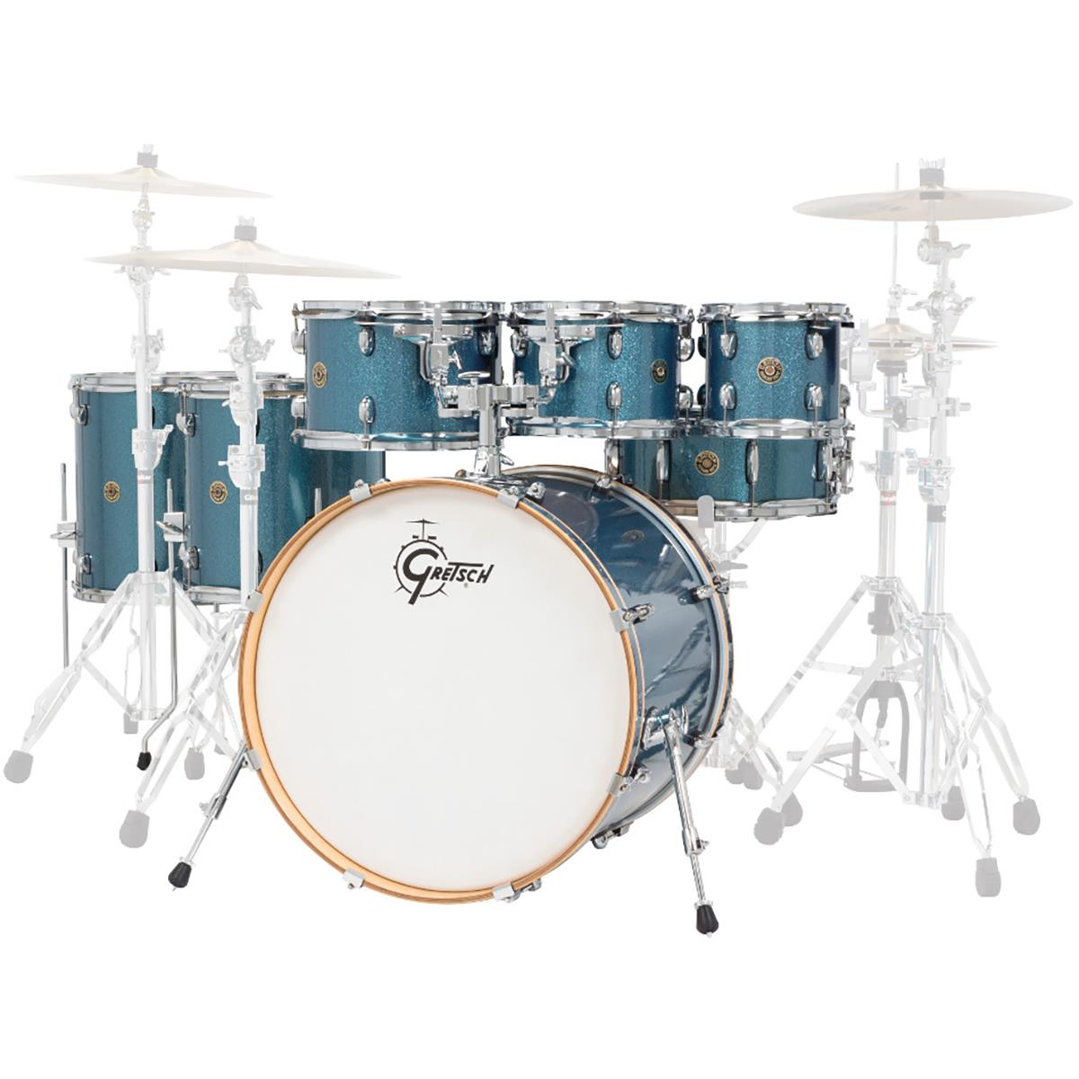 BATERIA GRETSCH S/STANDS CAT. MPL 6+1 PZ