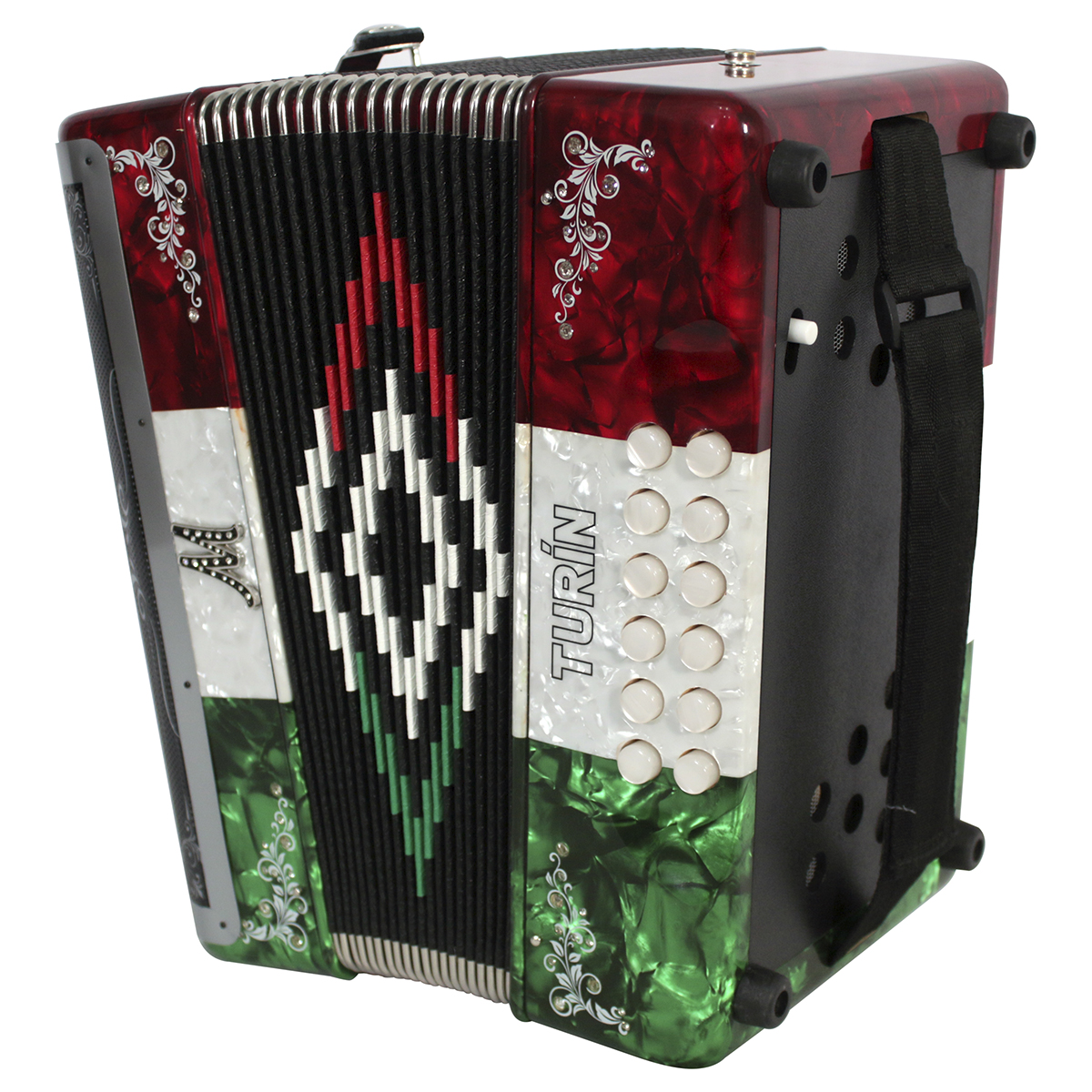 ACORDEON MORETTI BOT. MOD. TURIN FBBEB
